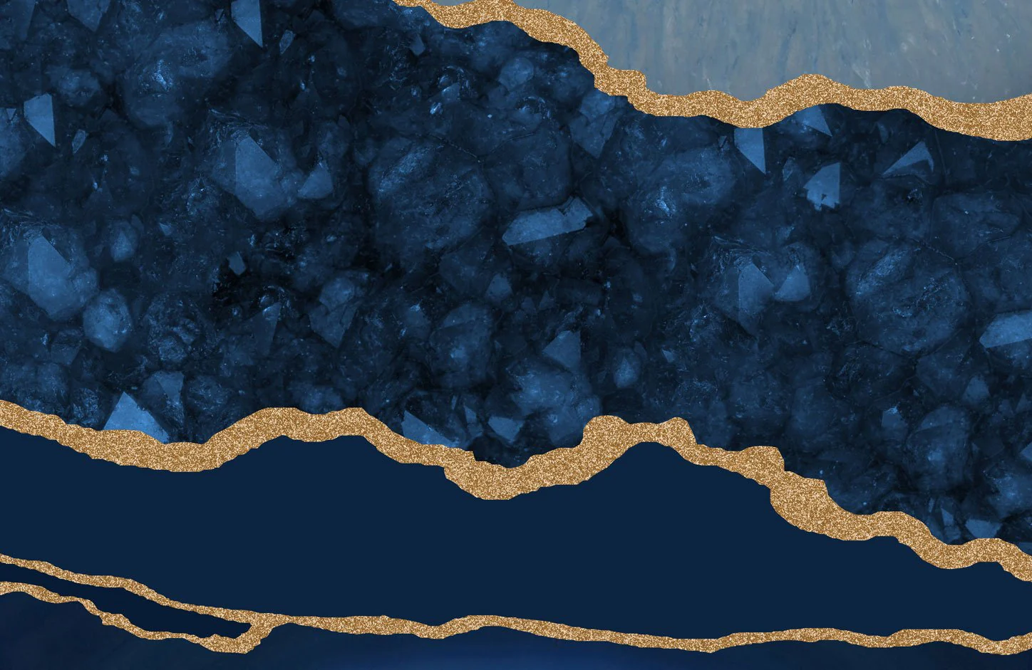 Kate Tapestry Blue Geode Backdrop Designed by Mini MakeBelieve - Image 2