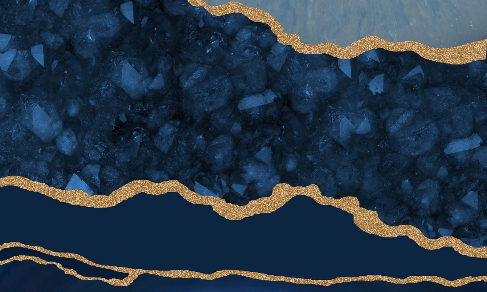 Kate Tapestry Blue Geode Backdrop Designed by Mini MakeBelieve - Image 4
