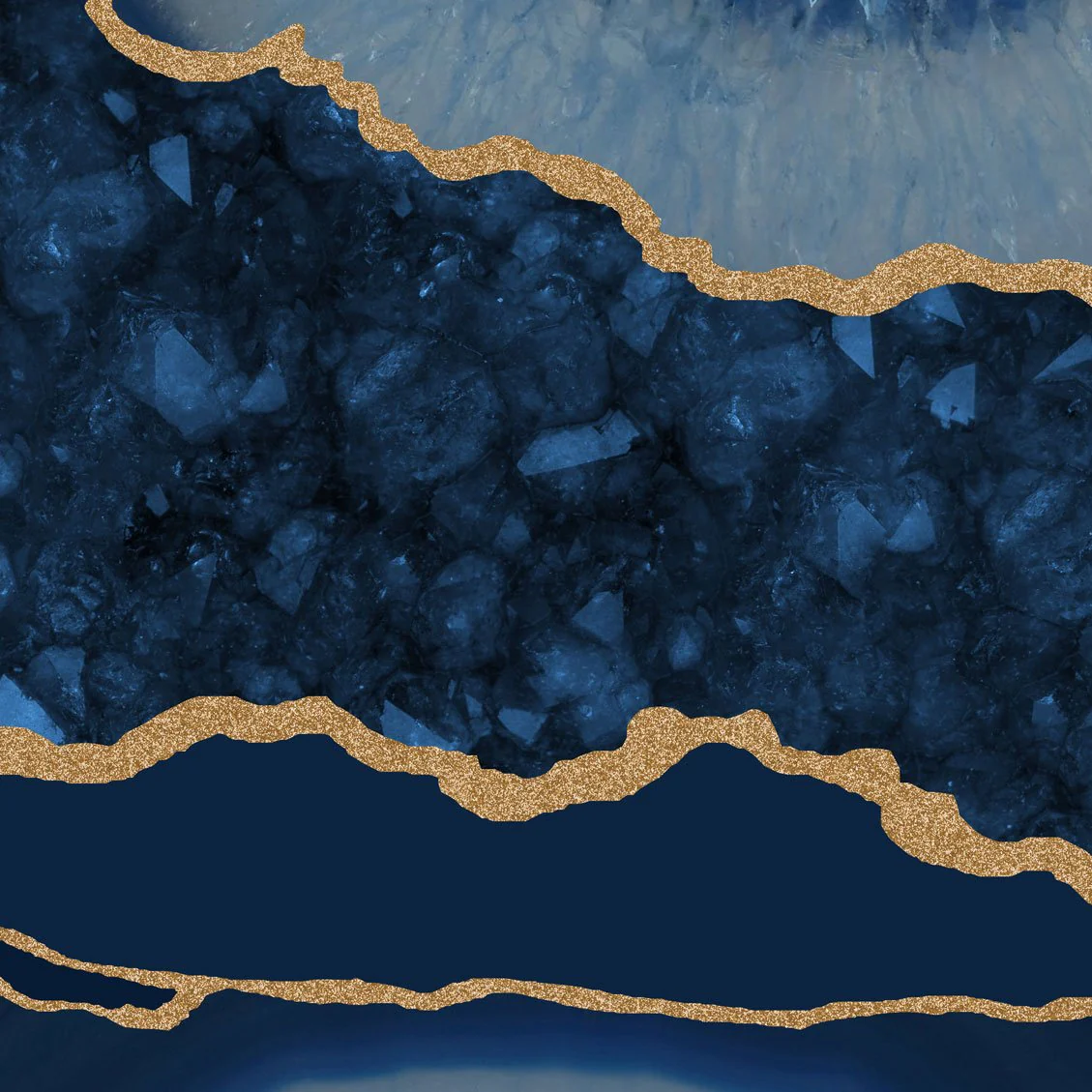 Kate Tapestry Blue Geode Backdrop Designed by Mini MakeBelieve - Image 5