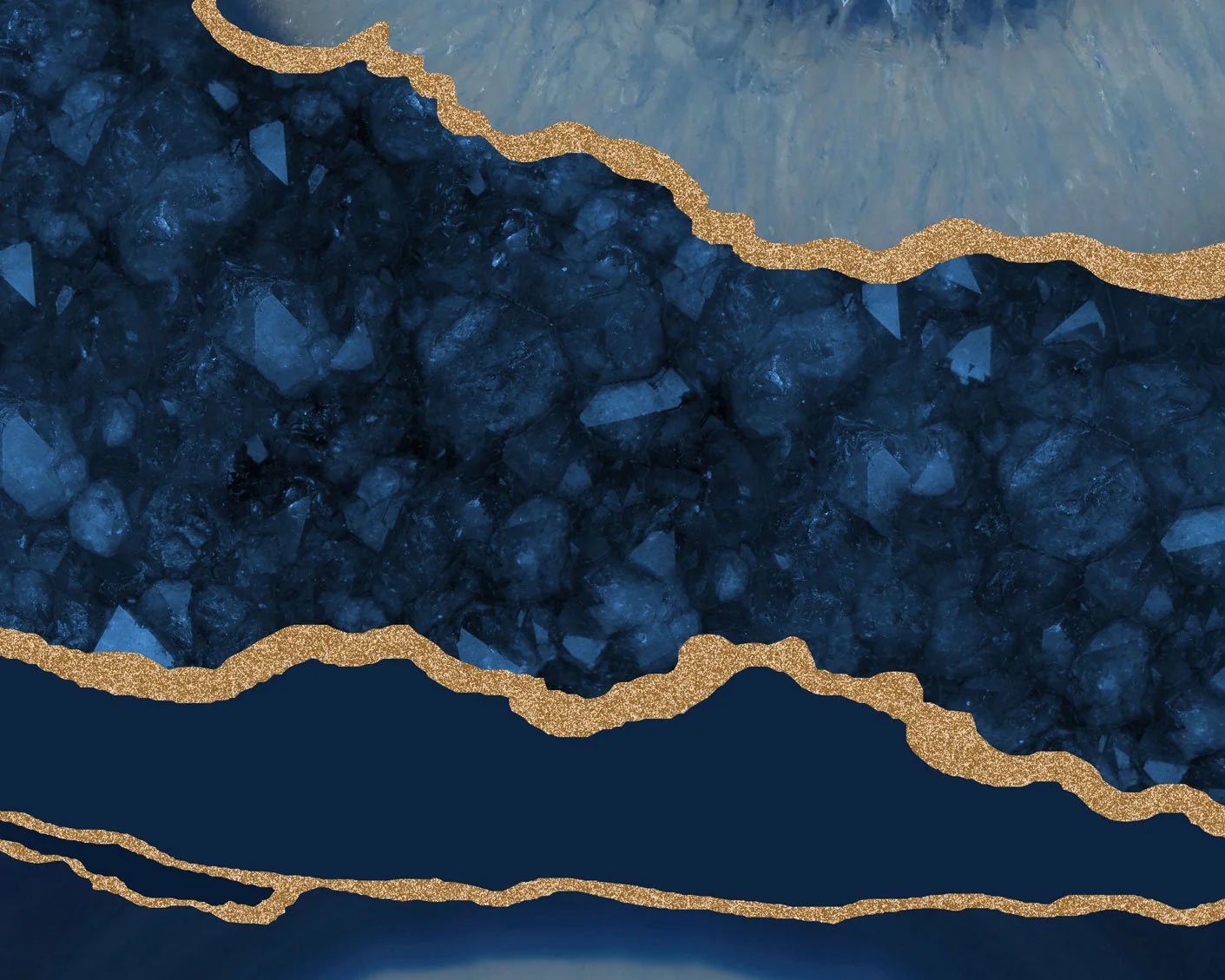 Kate Tapestry Blue Geode Backdrop Designed by Mini MakeBelieve - Image 6