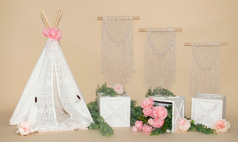Kate Mother's Day Tent Boho Backdrop Designed by Valerie Miranda - Image 4