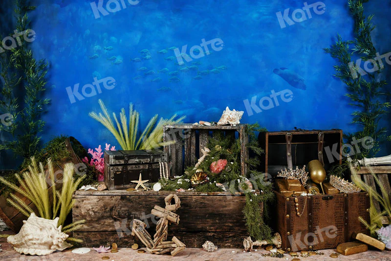 Kate Under the Sea with Fish Backdrops Designed by Arica Kirby - Image 3