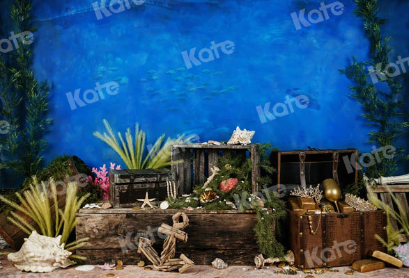 Kate Under the Sea with Fish Backdrops Designed by Arica Kirby - Image 4