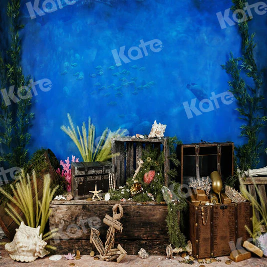 Kate Under the Sea with Fish Backdrops Designed by Arica Kirby - Image 5