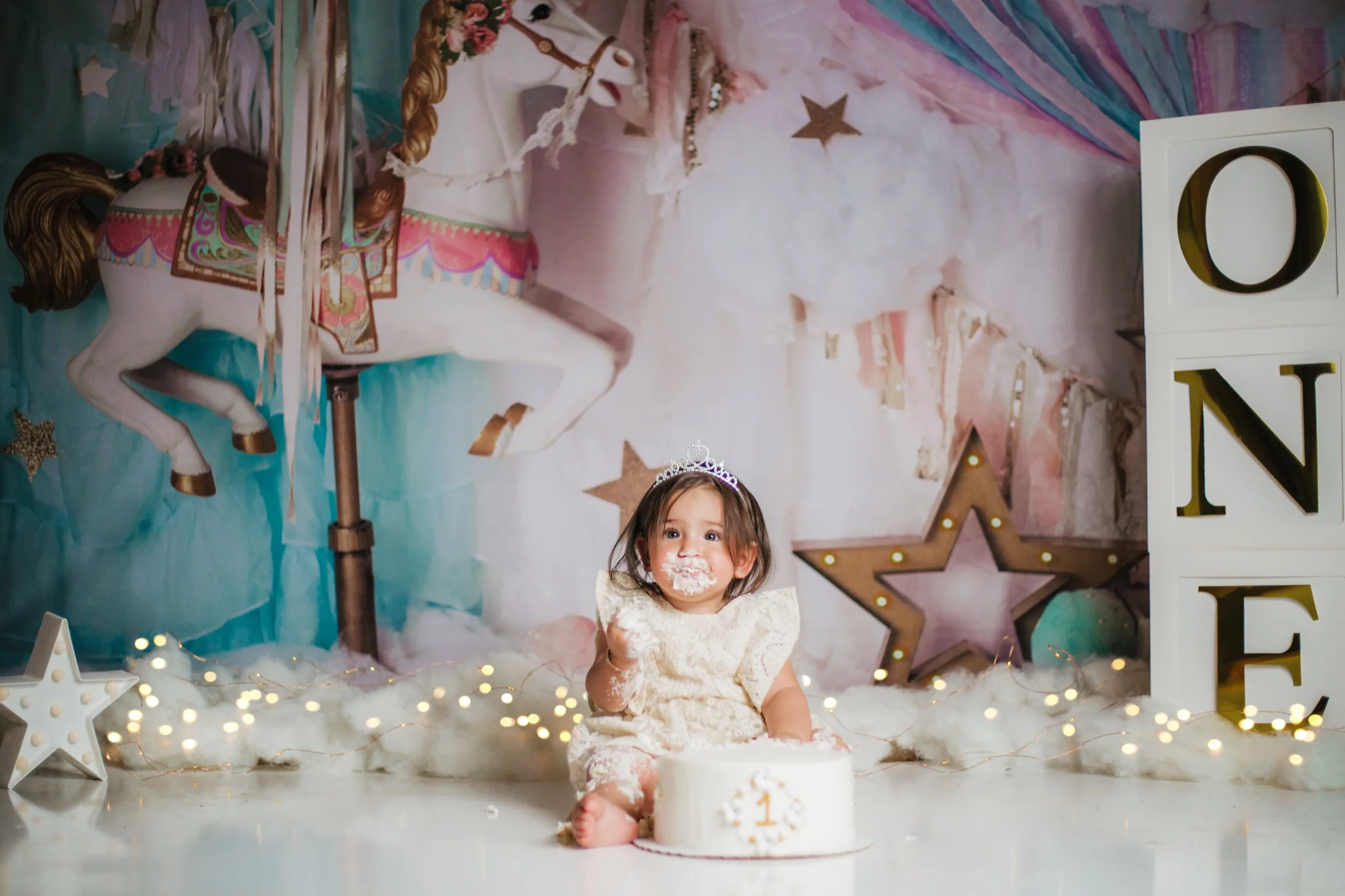 Kate Unicorn Carousel Dreams Backdrop Designed by Mandy Ringe Photography - Image 9