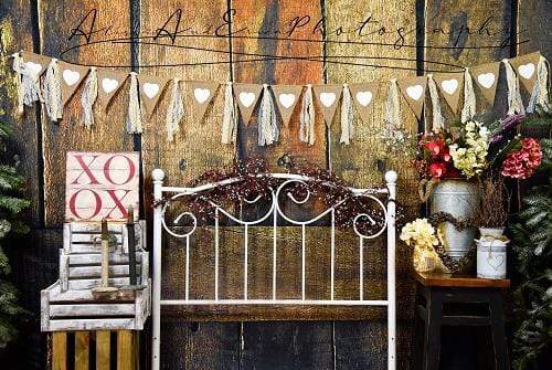 Kate Valentine's Day Headboard Backdrop Designed by AAE Photography - Image 2