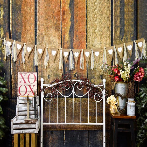 Kate Valentine's Day Headboard Backdrop Designed by AAE Photography - Image 4
