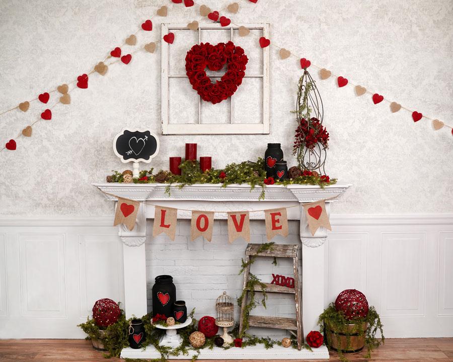 Kate Valentine's Day Love Backdrop Designed by Arica Kirby - Image 3