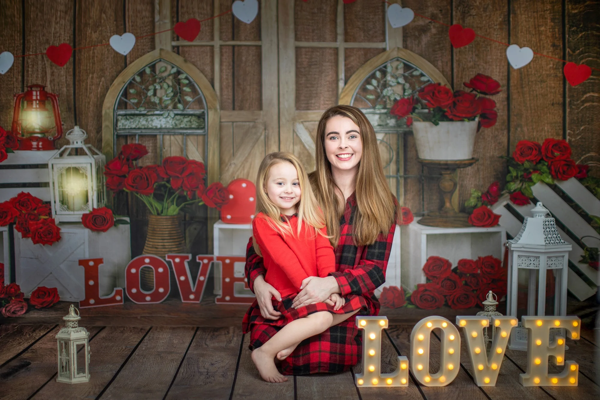 Kate Valentine's Day Love Roses Backdrop Designed by Emetselch - Image 5