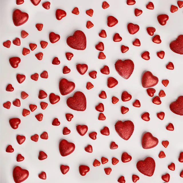 Kate Valentine's Day Red Hearts Backdrop Designed by Melissa King - Image 2
