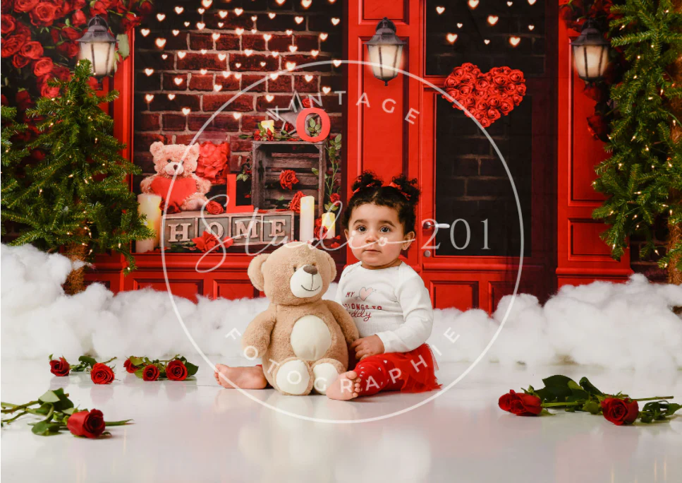 Kate Valentine's Day Rose Shop Backdrop Designed By JS Photography - Image 3