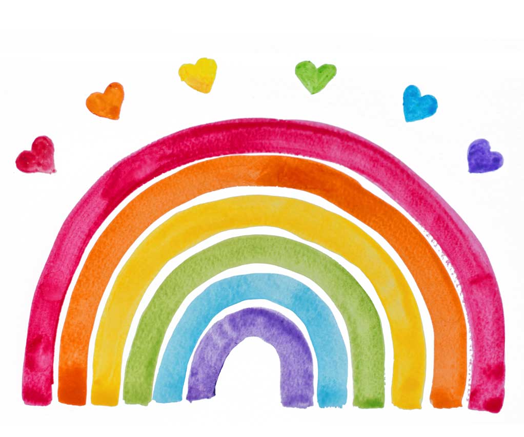 Kate Watercolor Rainbow Backdrop Designed by Mandy Ringe Photography - Image 11