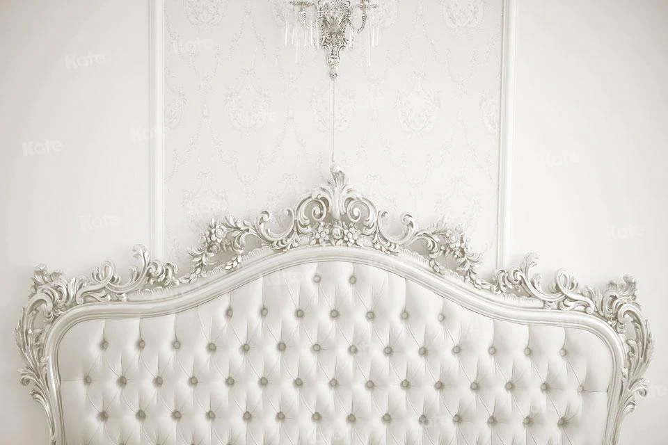 Kate White Boudoir Headboard Bedroom Backdrop Designed By JS Photography