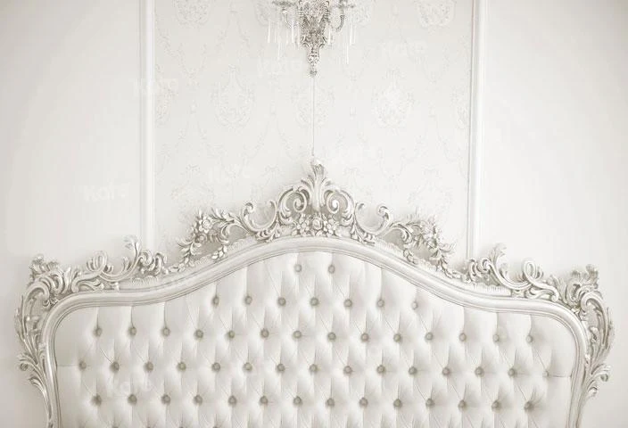 Kate White Boudoir Headboard Bedroom Backdrop Designed By JS Photography - Image 2