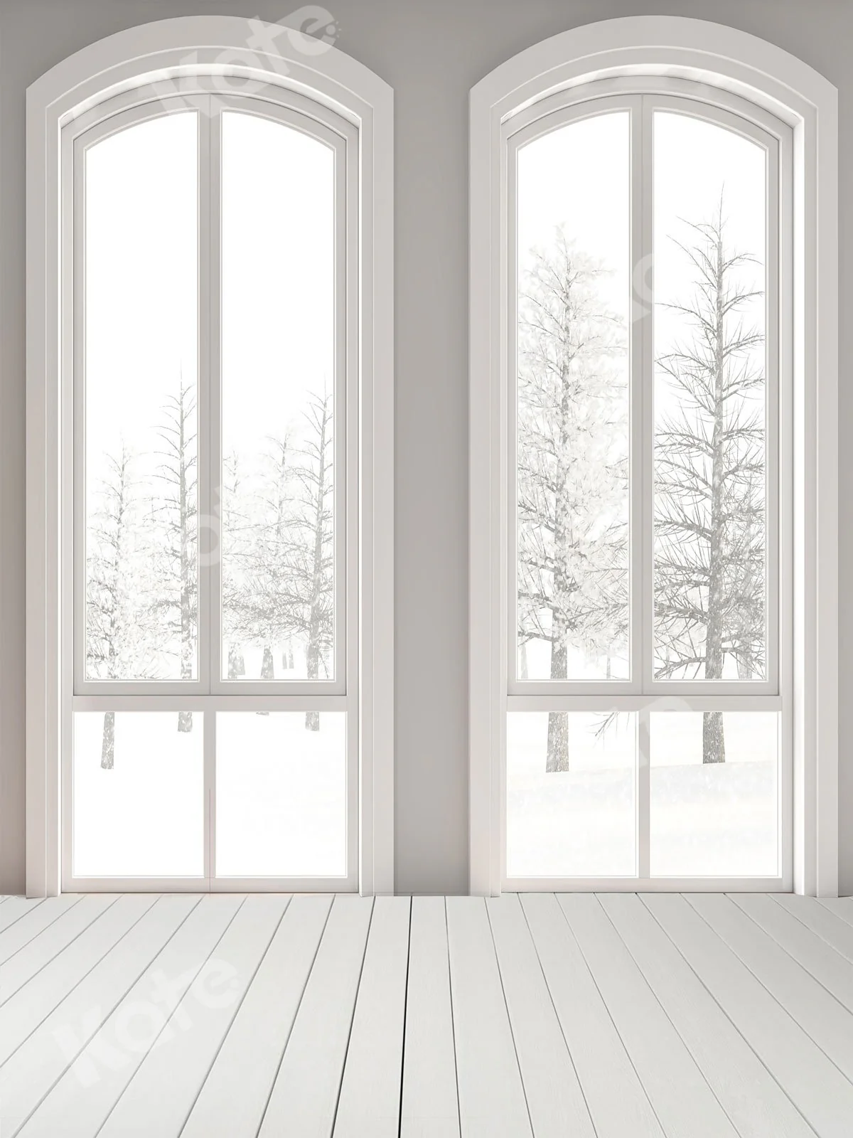 Kate White Window Floor Backdrop for Photography