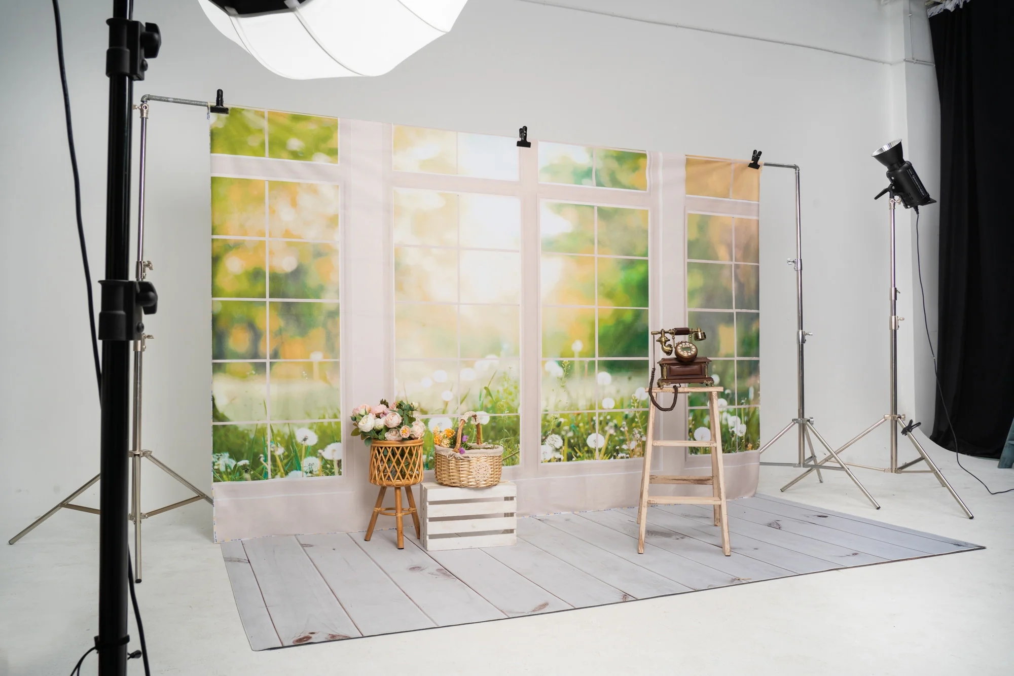 Kate Window Backdrop Spring Garden Designed by Emetselch - Image 4