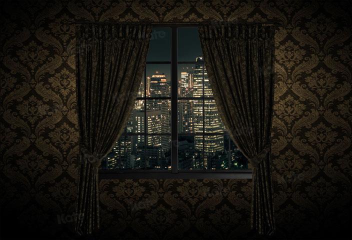 Kate Window Vintage City Sence Backdrop Designed by JS Photography - Image 2