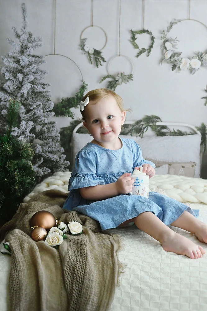 Kate Christmas/Winter Bed Backdrop Designed by Mandy Ringe Photography - Image 3