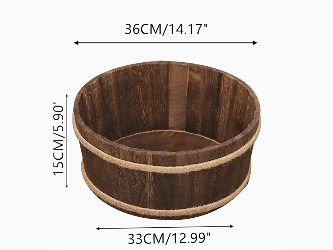 Kate Wooden Tub Newborn Photography Props - Image 2